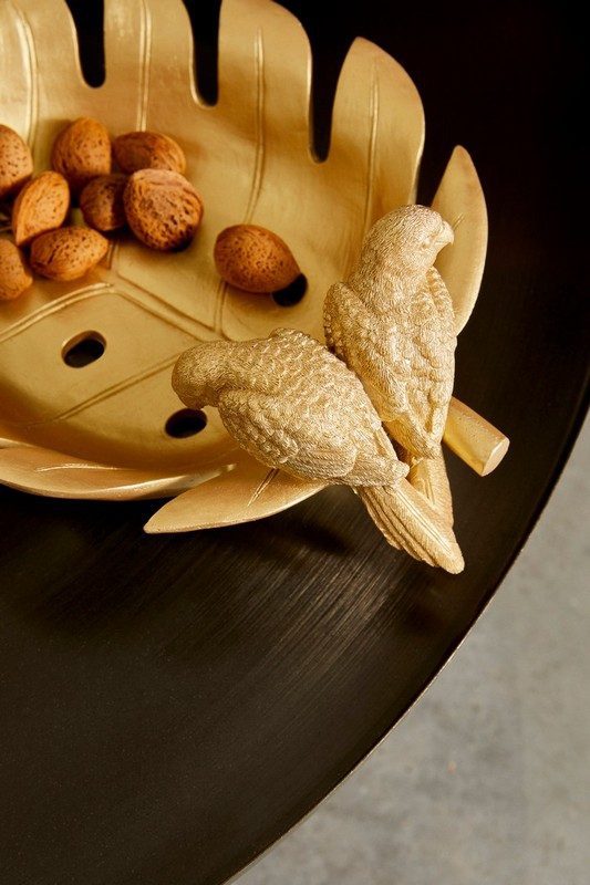 0130045 pm1 foglia decorativa colibr oro 31x21 1663293930