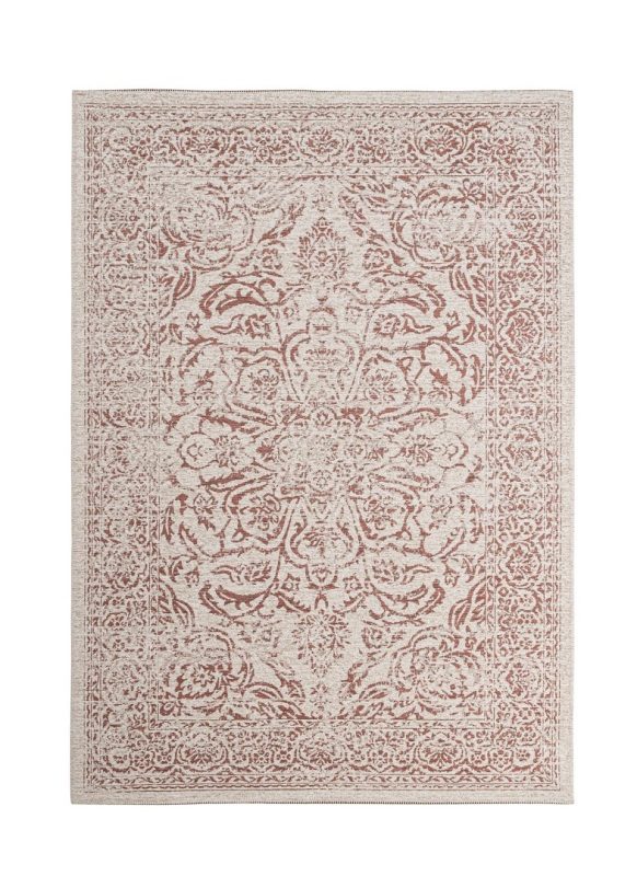 0601600 tappeto nora rosso crema 160x230 1704946069