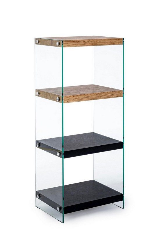 0734004_-libreria_4p_line_wood_nero_1648434511.jpg 0734004 libreria 4p line wood nero 1648434511