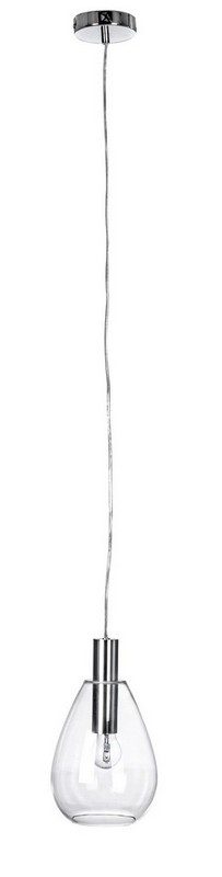 0827348 lampadario 1luce glaring trasp argento 1648434465