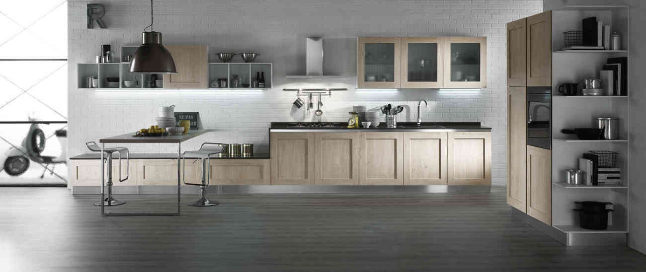 cucina moderna river rovere cocco 1