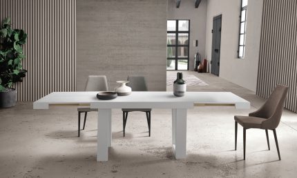 tavolo divo bianco frassinato generale